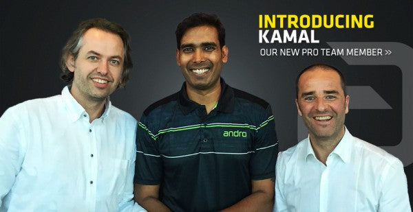 Kamal Sharath Achanta - Welcome to the andro Pro Team