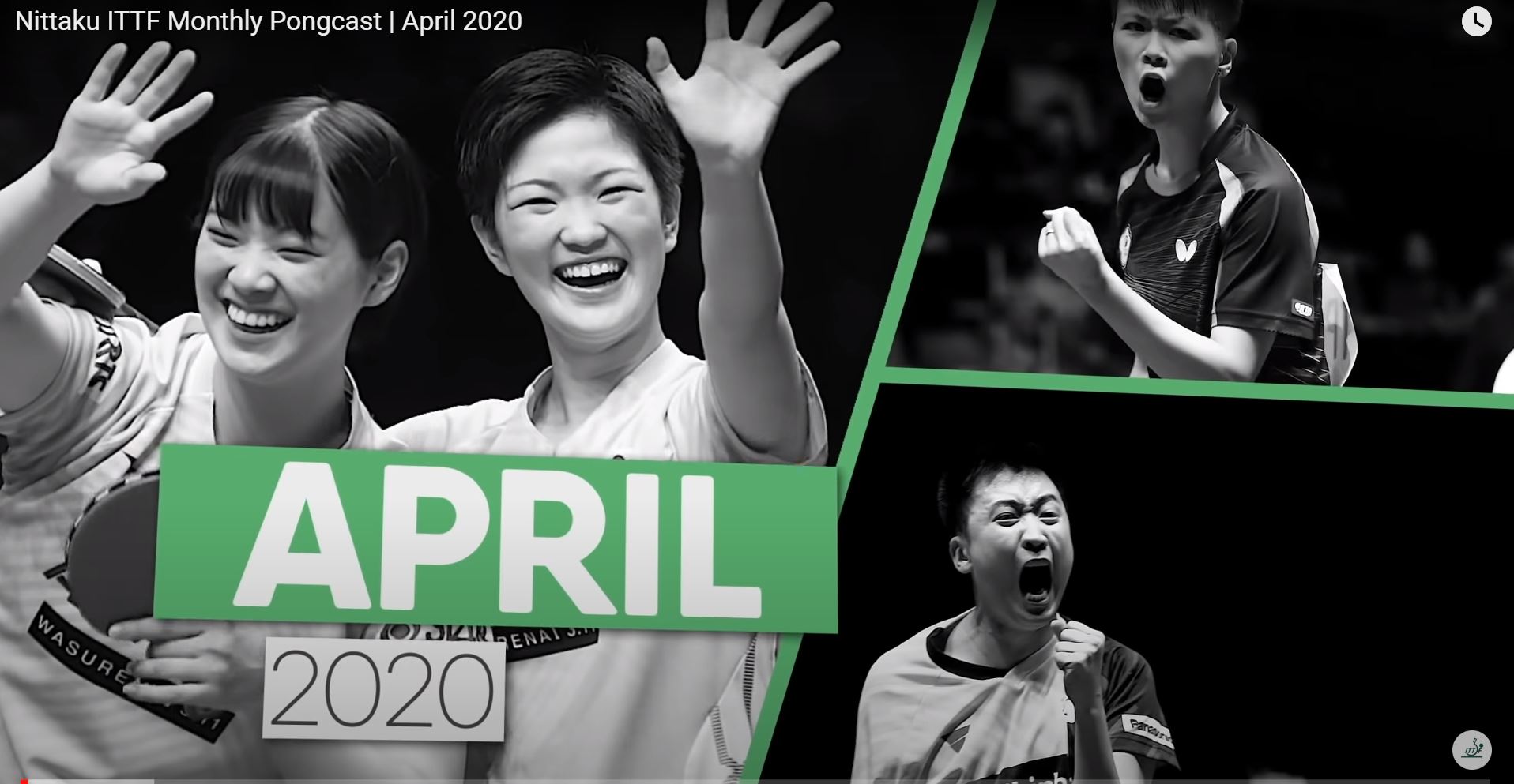 Nittaku ITTF Monthly Pongcast - April 2020