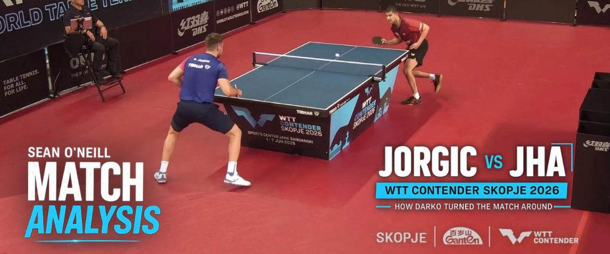 Darko Jorgic vs Kanak Jha Analysis | WTT Contender Skopje 2026