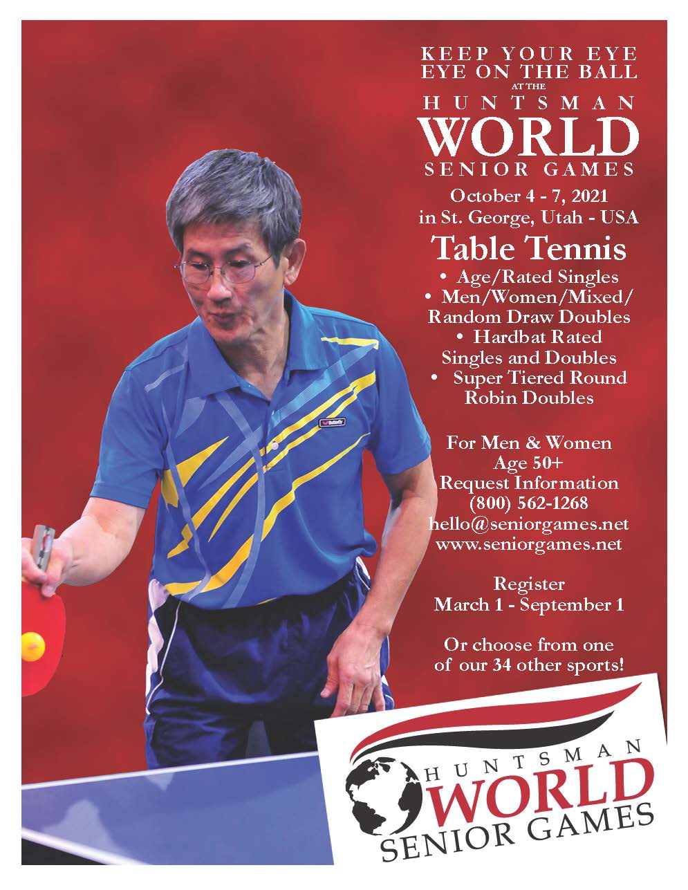 Huntsman World Senior Games
