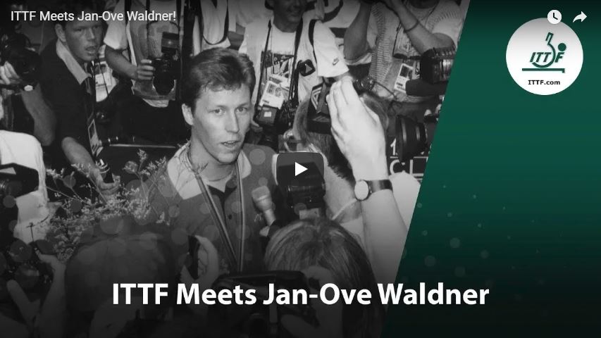 ITTF Meets Jan-Ove Waldner!,Donic Waldner Senso Carbon Combo Special