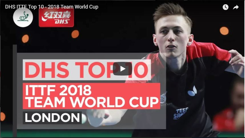 2018 ITTF Team World Cup - DHS Top 10 Points, Finals Review and STIGA Points of the Day