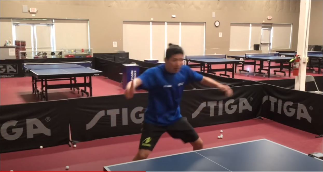 Paddle Palace Pro Table Tennis Tips - FH & BH Loop Against Topspin