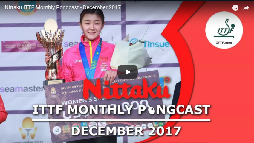 Nittaku ITTF Monthly Pongcast 1217,Nittaku 3-Star PREMIUM 40+ Balls