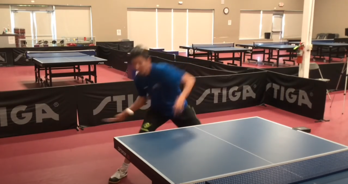 Paddle Palace Pro Table Tennis Tips - FH Loop against Underspin