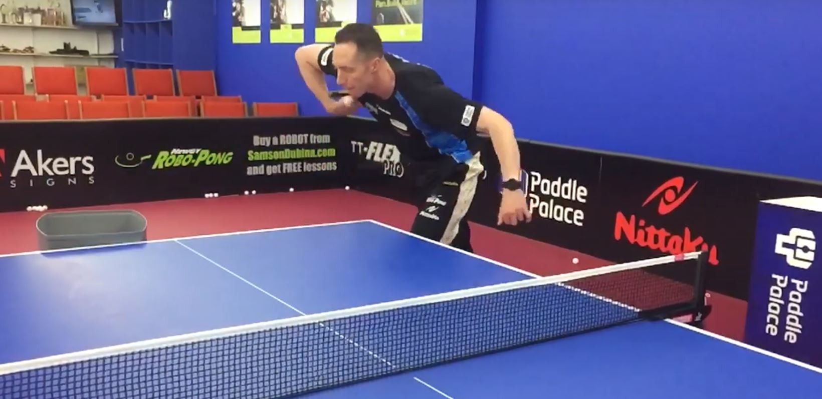 Forehand Reverse Pendulum Serve