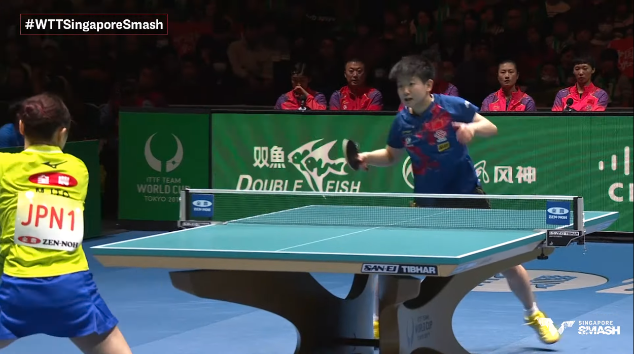 Sun Yingsha,DHS Hurricane 3 Neo National Team Rubber,DHS Equipment