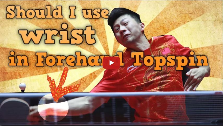 Should You Use Wrist When Forehand Looping?