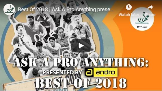 Best of 2018 -  Ask a Pro Anything presented by andro