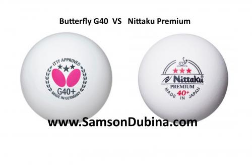 butterfly vs nittaku