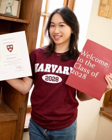 From Hong Kong Women's Champion to Harvard University