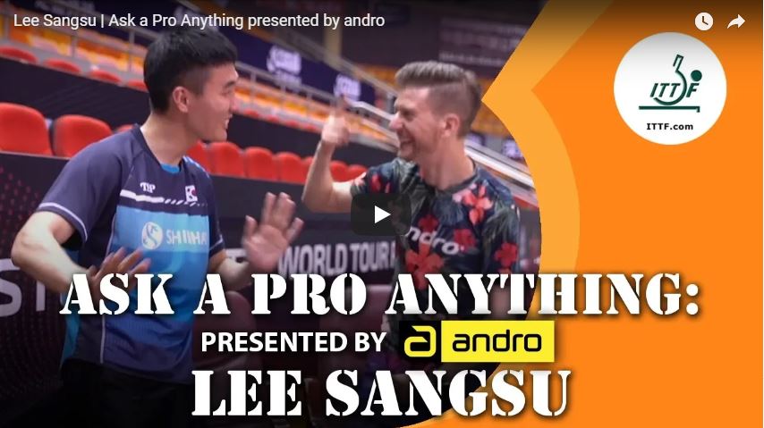 Lee Sangsu -  Ask a Pro Anything presented by andro