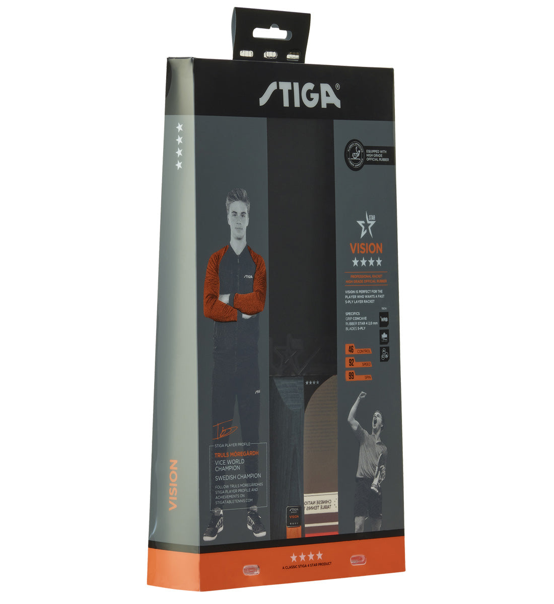 Stiga Vision 4-Star Paddle