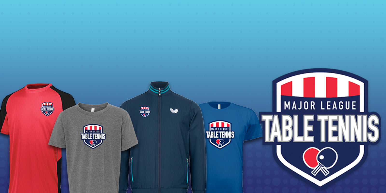 Major League Table Tennis Gear