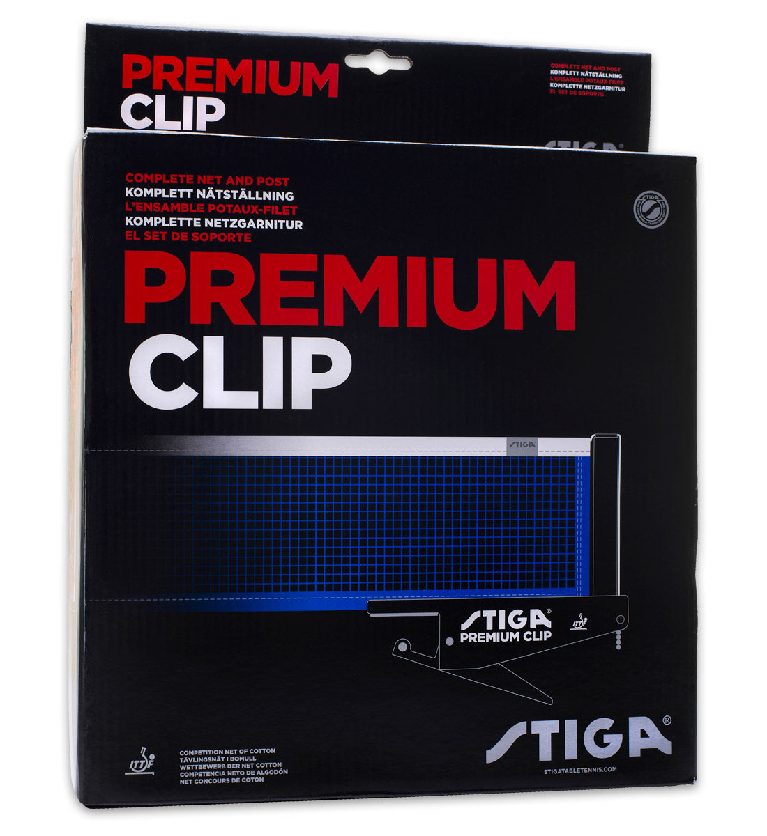 Stiga Premium Clip Net Set