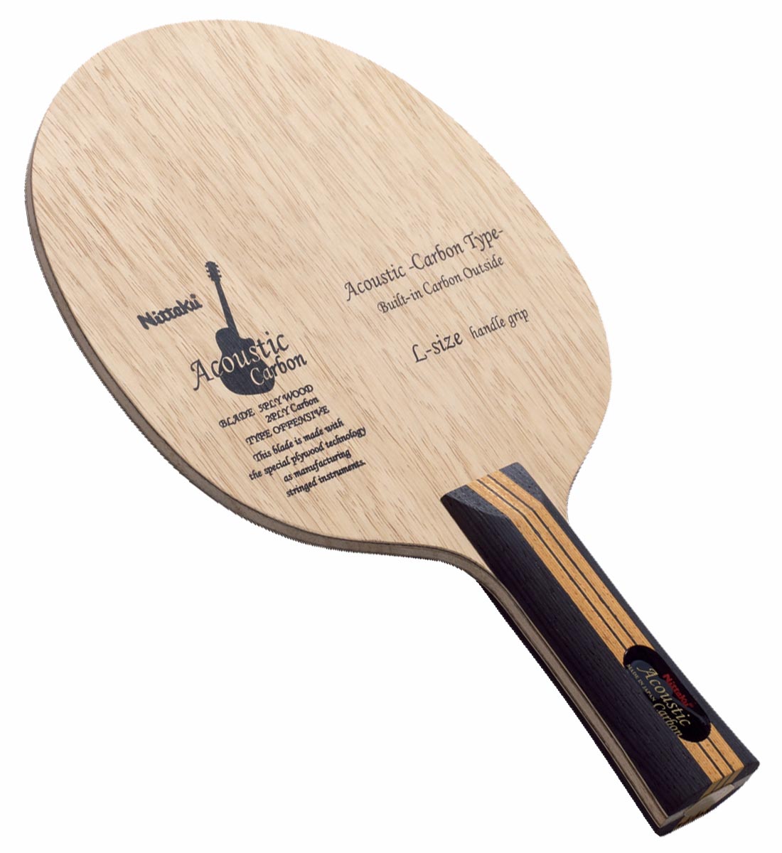 PRO SPECIAL: Nittaku Acoustic Carbon LG Grip