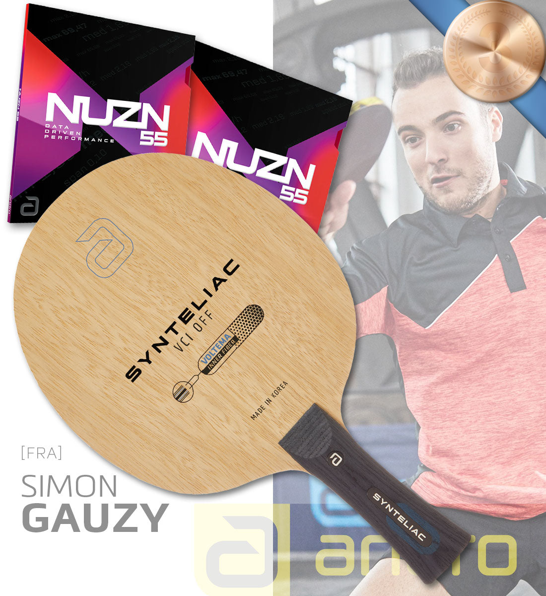 SIMON GAUZY [FRA] Champion Pro Special – Andro