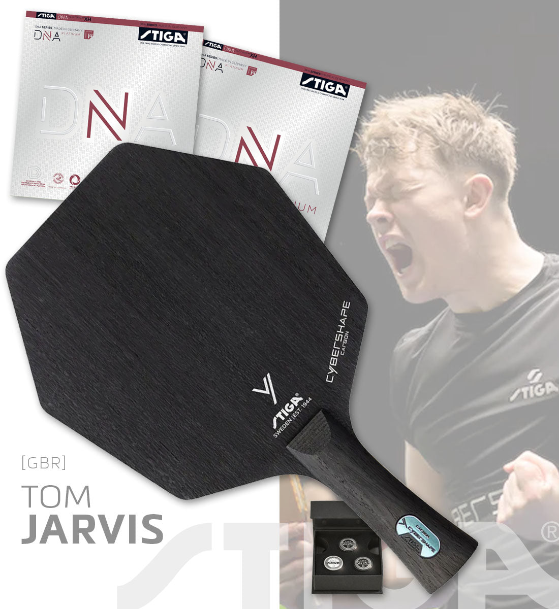 TOM JARVIS [GBR] Champion Pro Special - Stiga
