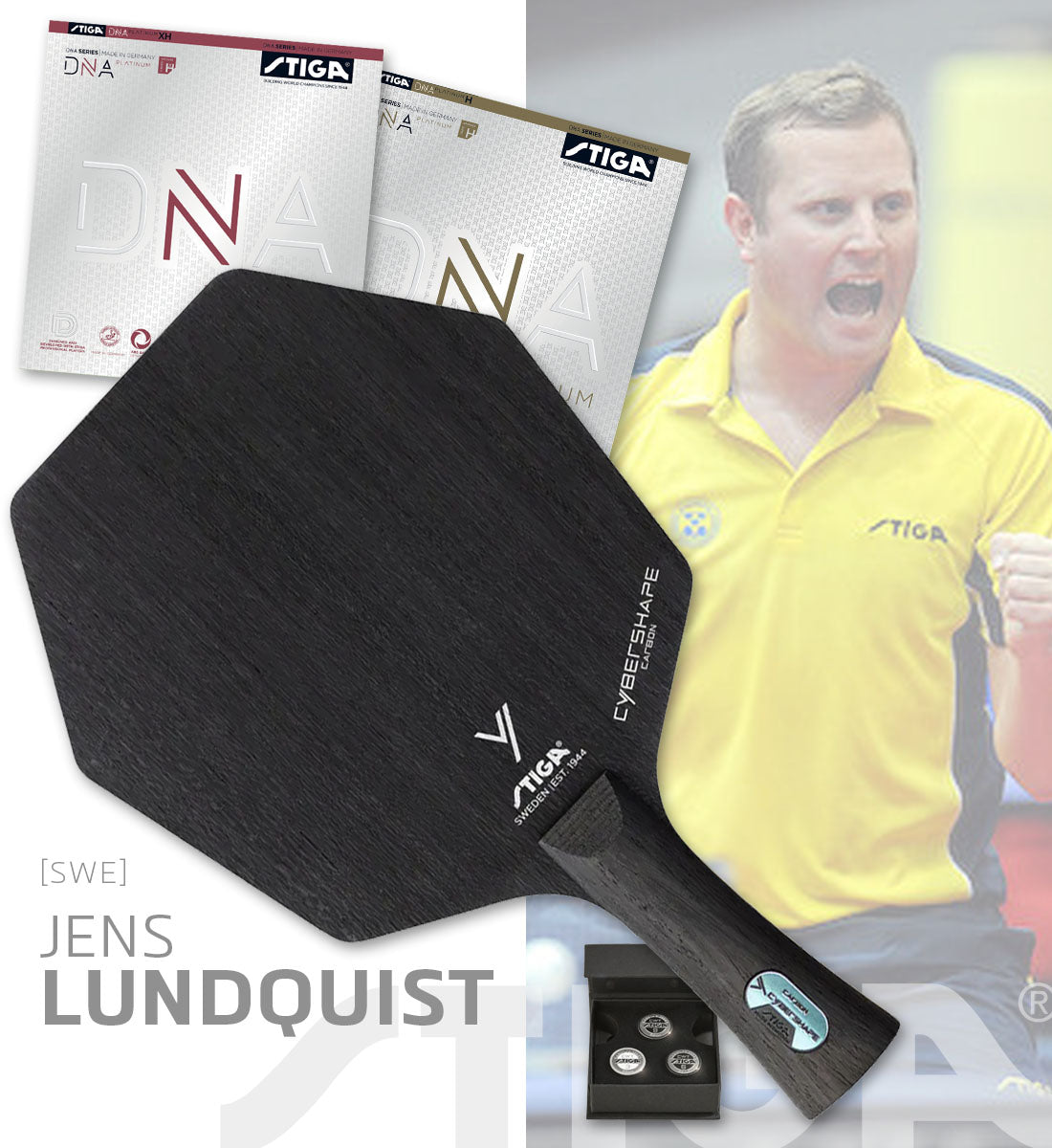 JENS LINDQUIST [SWE] Champion Pro Special – Stiga