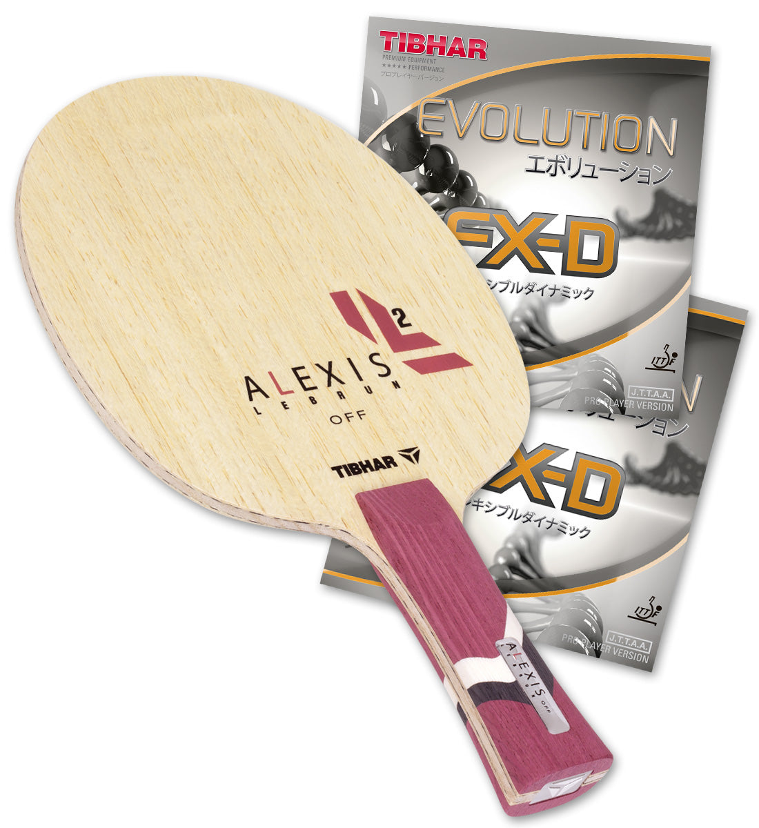 PRO SPECIAL: Tibhar Alexis Lebrun OFF w/Evolution FX-D